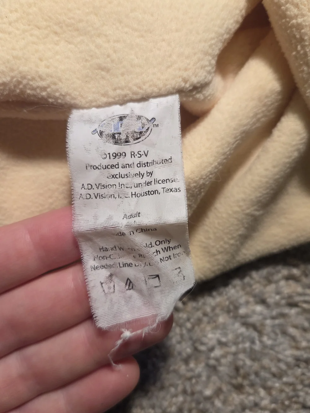 Excel Saga Puchuu Fleece Hat Cosplay RARE Anime ADV 1999